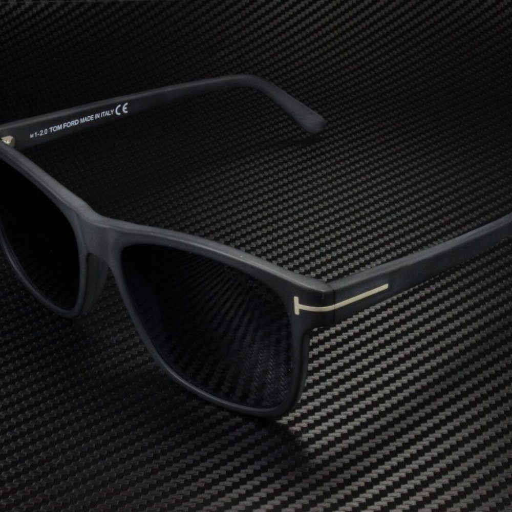 Tom Ford Matte Black Men's Sunglasses